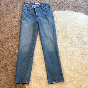 Abercrombie & Fitch Women's  90’s Straight  Jeans